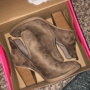 Taupe Booties